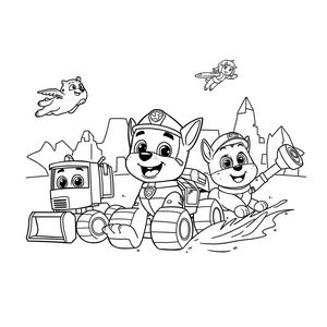 PAW Patrol Coloring Book