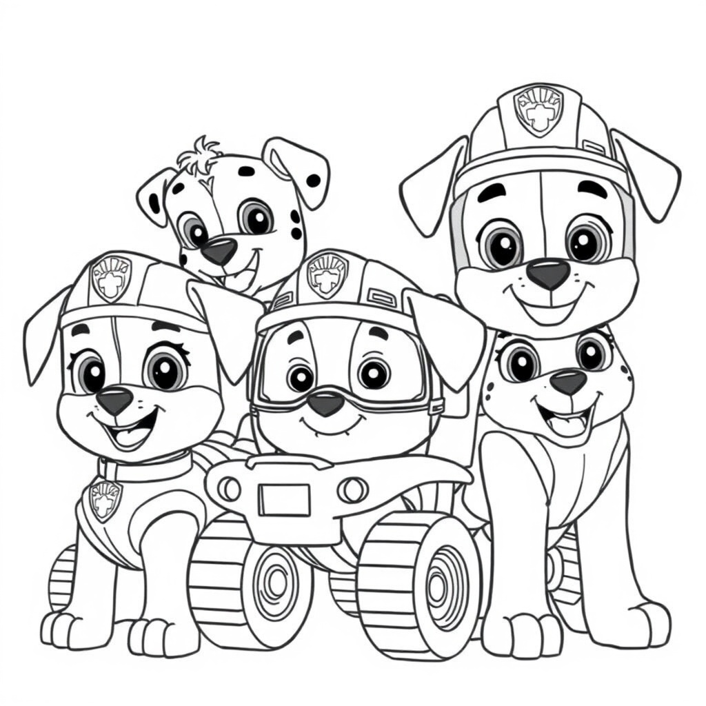PAW Patrol Coloring Book