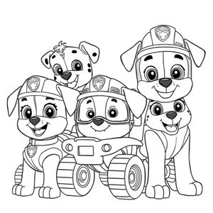 PAW Patrol Coloring Book