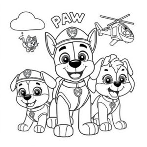 PAW Patrol Coloring Book