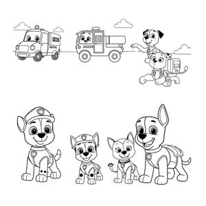 PAW Patrol: Adventures to Color