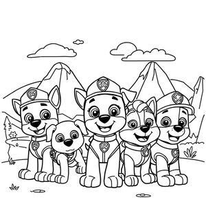 PAW Patrol Coloring Book