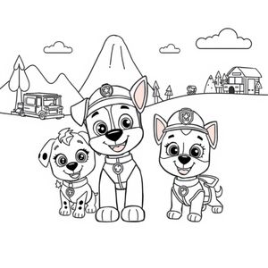 PAW Patrol Coloring Book