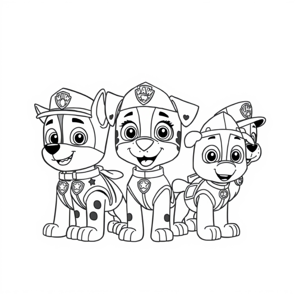 PAW Patrol Coloring Book