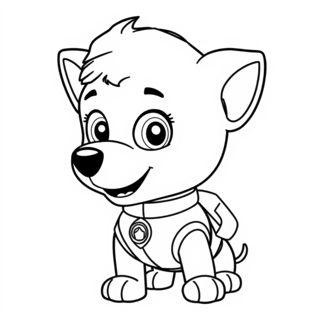 Libro de Colorear Patrulla Canina