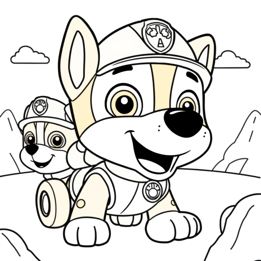 PAW Patrol Coloring Book