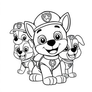 Akcja z Psiego Patrolu