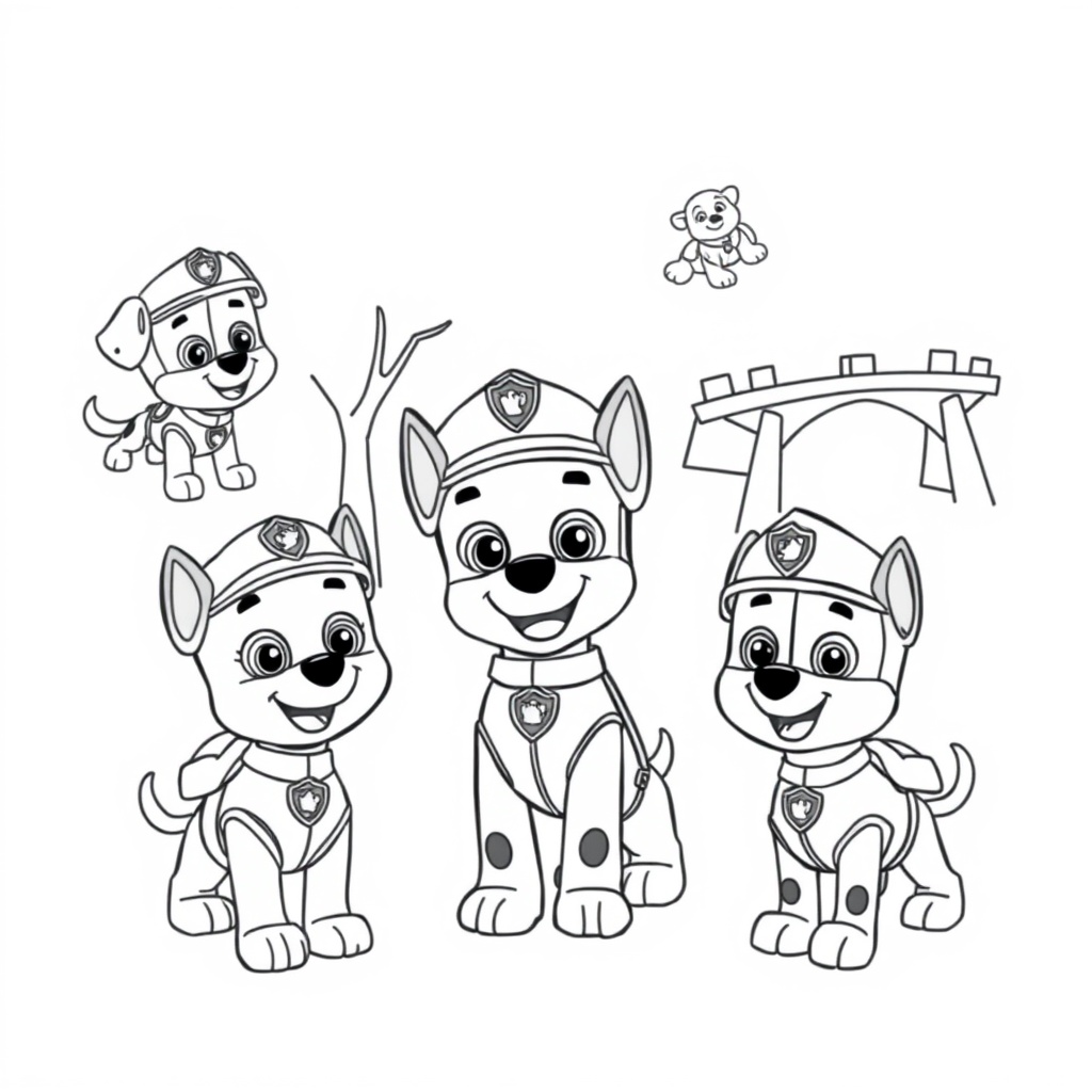 PAW Patrol Coloring Book