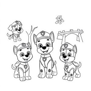 PAW Patrol Coloring Book