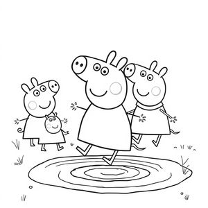 Peppa Pig's Adventures Coloring Book