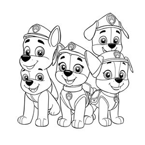Coloring Book: PAW Patrol