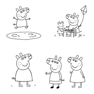 Peppa Pig Coloring Book
