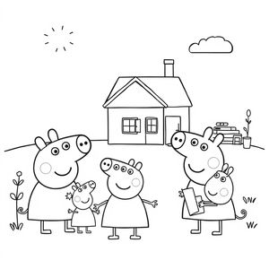 Peppa Pig Coloring Book