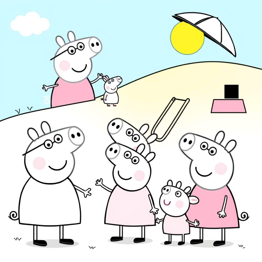 Przygody Peppy: Kolorowanka