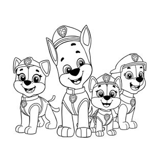 PAW Patrol - Coloring Action