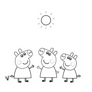 Kolorowanka Peppa Pig