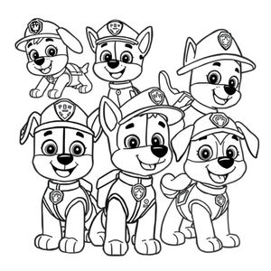 PAW Patrol Coloring Book