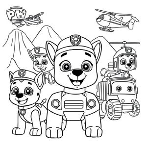 PAW Patrol Coloring Book