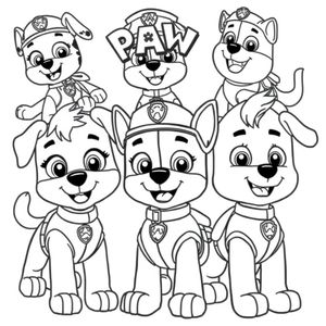PAW Patrol Coloring Book