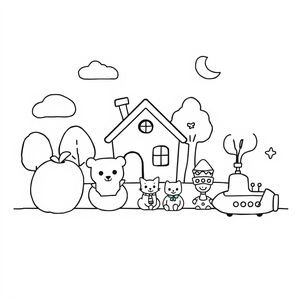 CoComelon Coloring Book