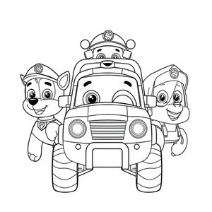 PAW Patrol Coloring Book