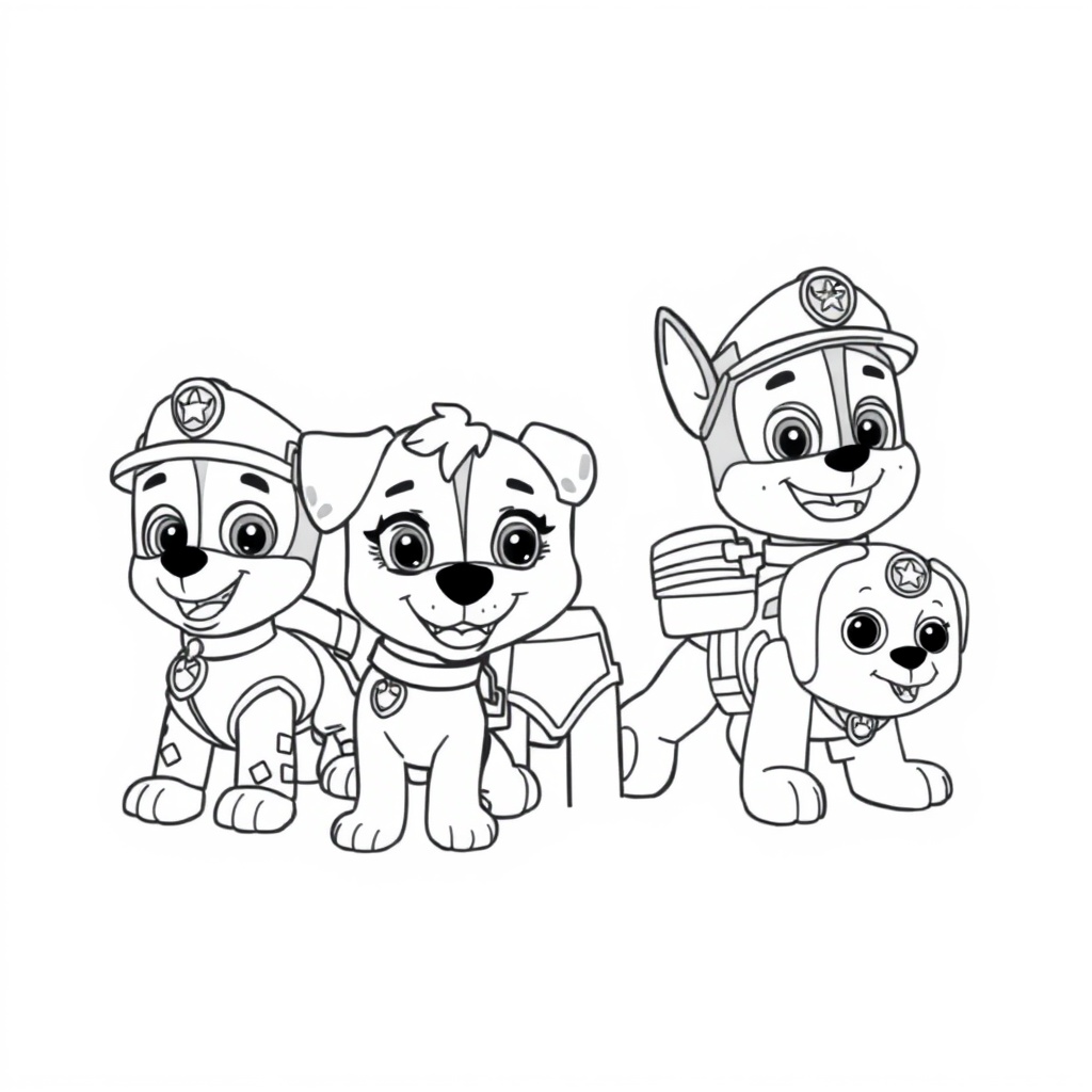 Kolorowy Świat Psiego Patrolu