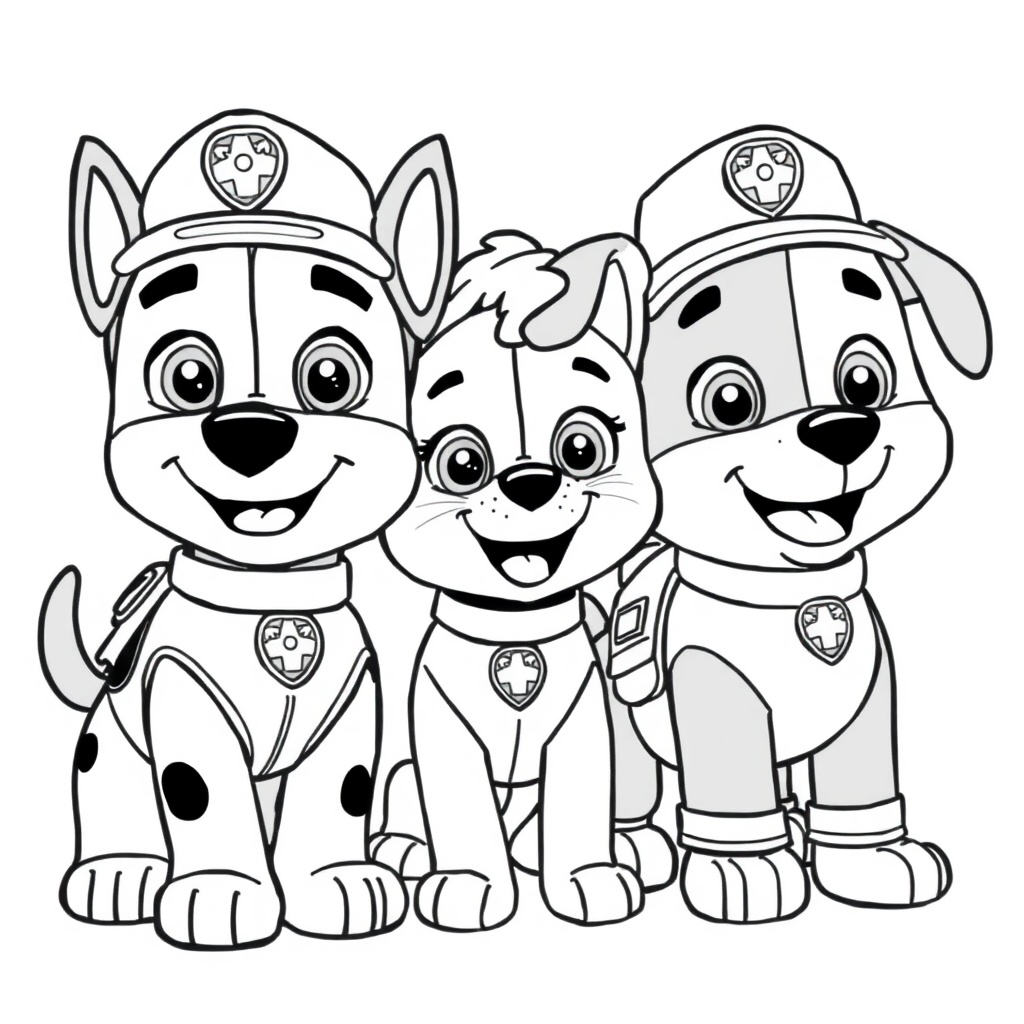 PAW Patrol Coloring Book: Rescue Missions