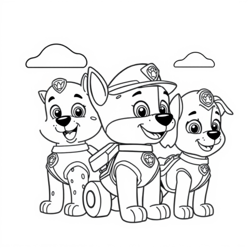 PAW Patrol Coloring Book