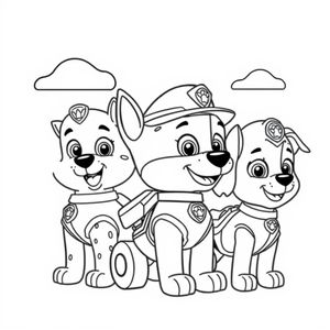 PAW Patrol Coloring Book