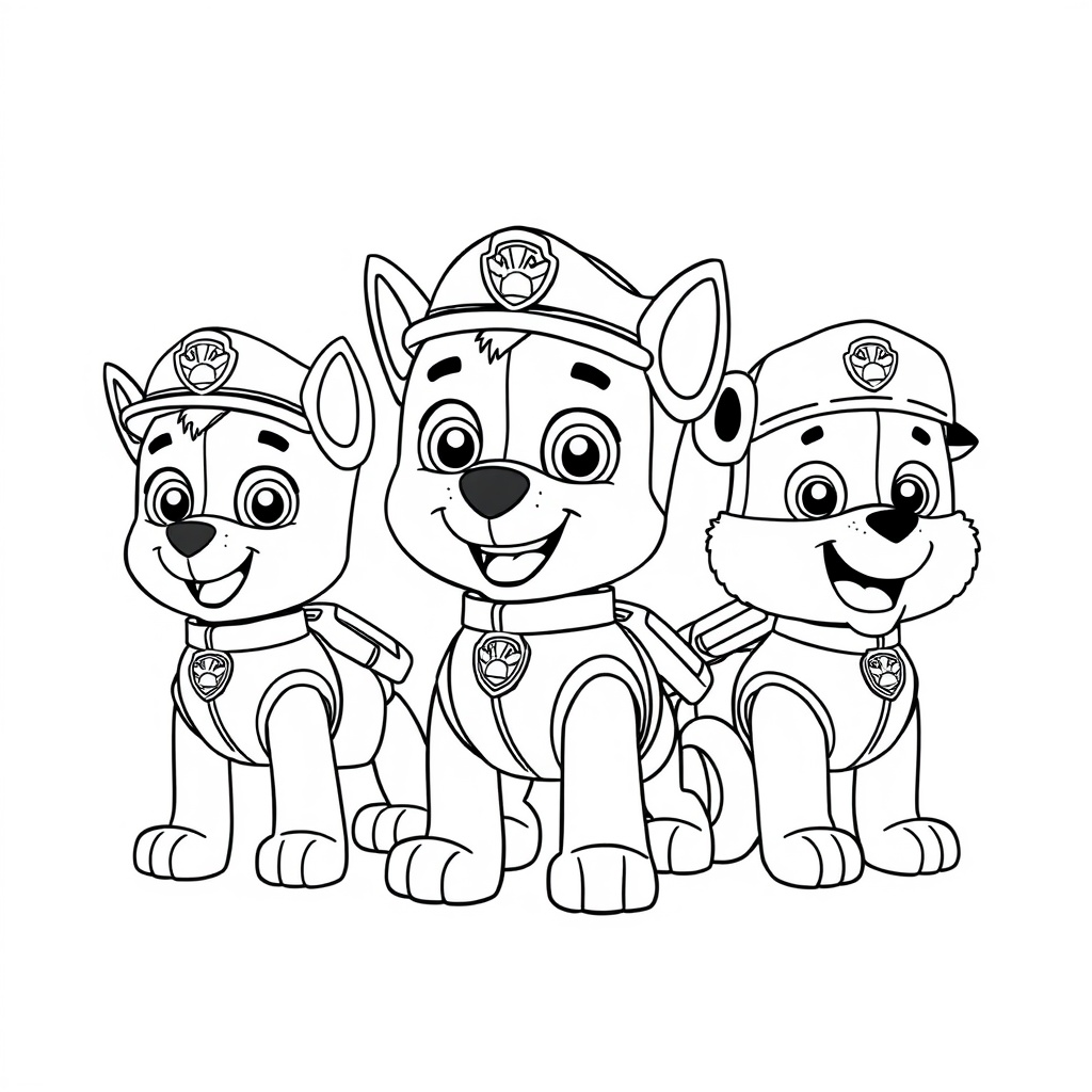 Coloring Book: PAW Patrol