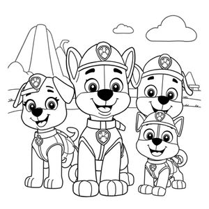 PAW Patrol Coloring Book