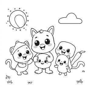 Bluey - Zabawy i Przyjaciele