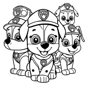PAW Patrol Coloring Book
