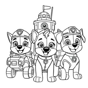 PAW Patrol Coloring Book
