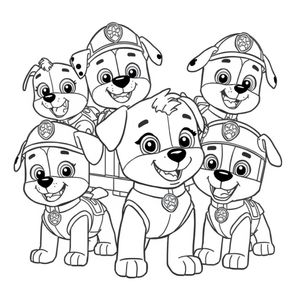 PAW Patrol Adventures: Coloring Book