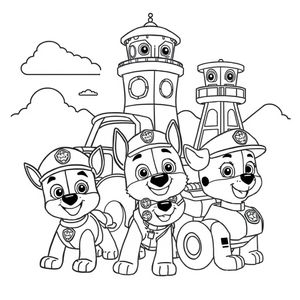 PAW Patrol Coloring Book