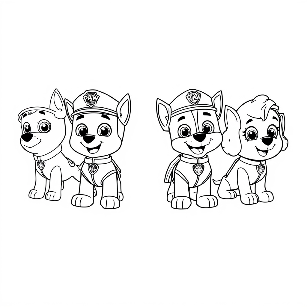 Psi Patrol - Misja Kolorowania