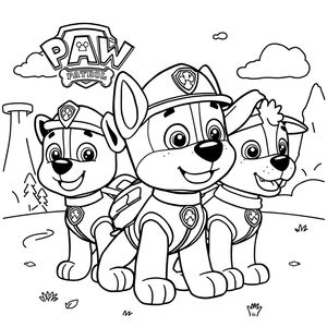 PAW Patrol - Coloring Pages for Kids