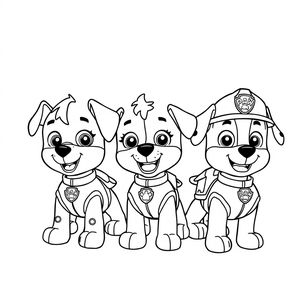 Coloring Book: PAW Patrol