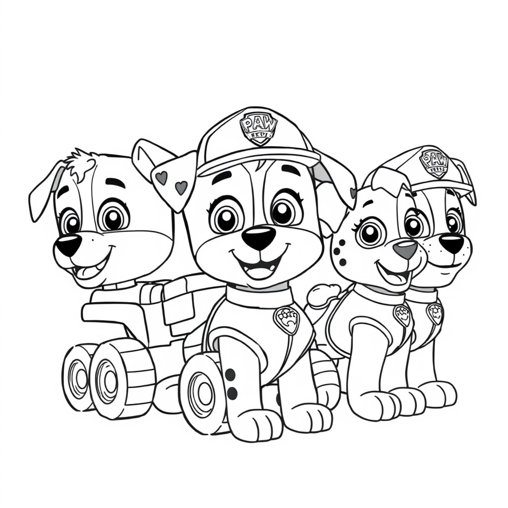 PAW Patrol Coloring Book