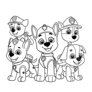 PAW Patrol Coloring Book