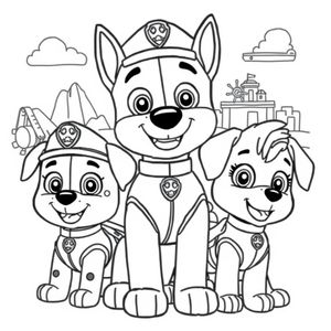Coloring Book: PAW Patrol