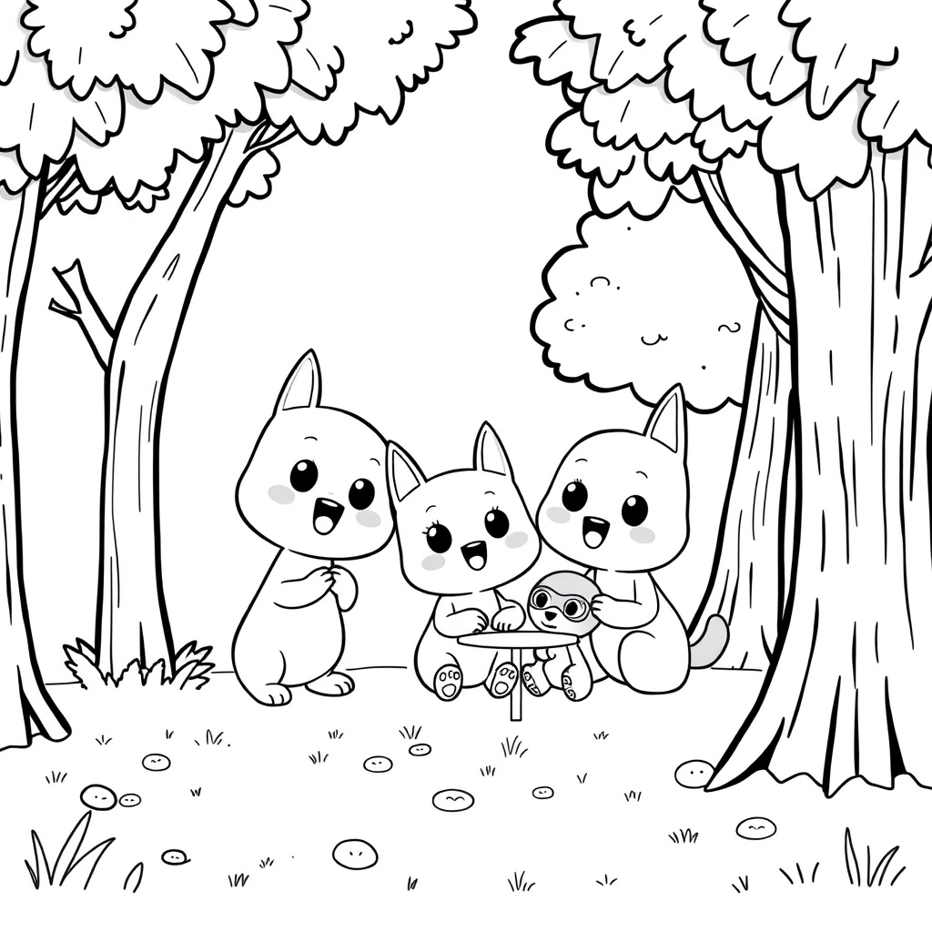 Libro de colorear Bluey