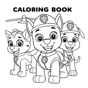 PAW Patrol Rescue Missions Coloring Book