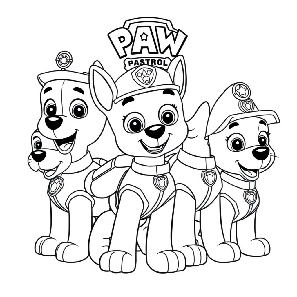 PAW Patrol Coloring Book