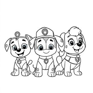 Coloring Book - PAW Patrol