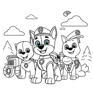 Coloring Book: PAW Patrol