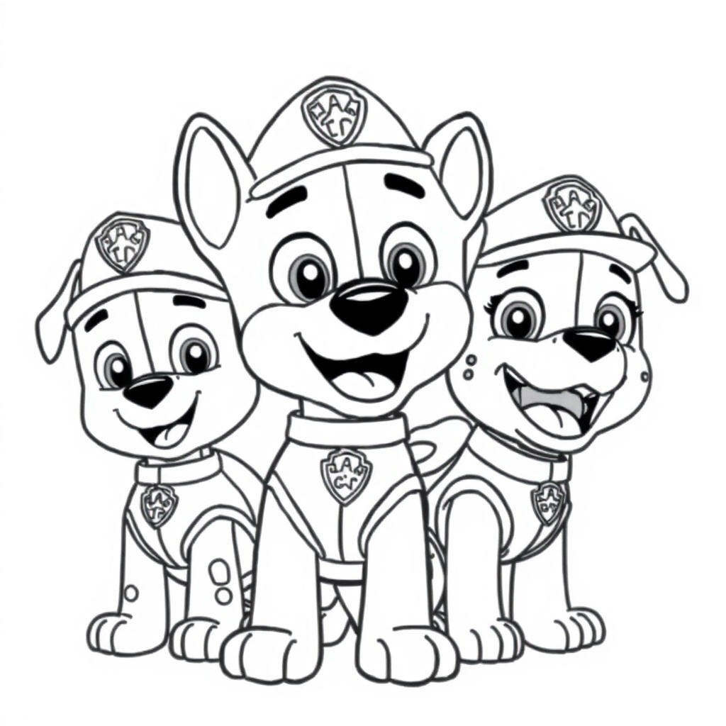Coloring Book: PAW Patrol
