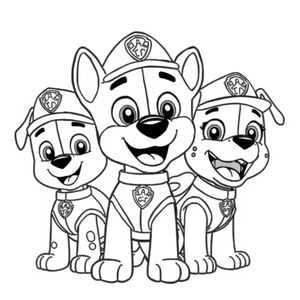 Coloring Book: PAW Patrol