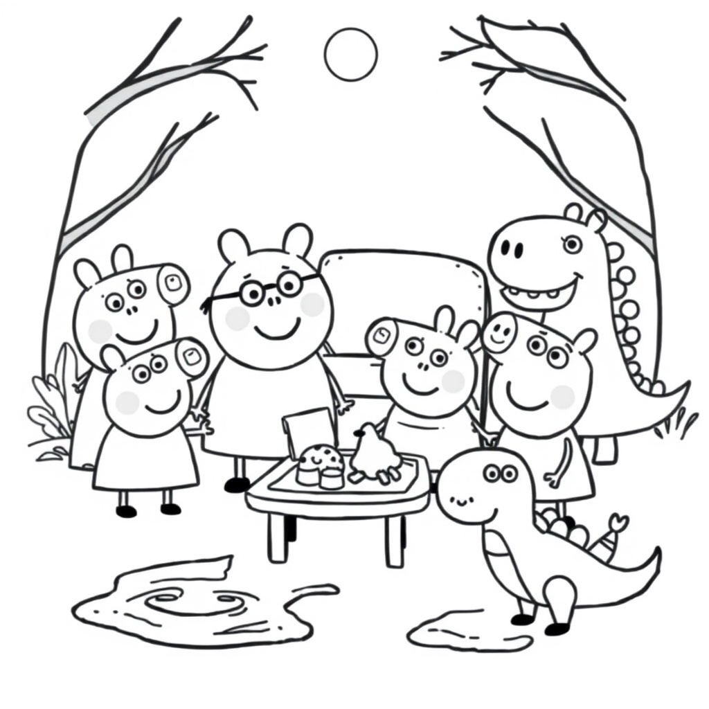 Peppa Pig Kolorowanka